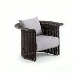 SOLARA Minimalist Italian Outdoor Lounge Sofa Solid Rope Weaving Water and Sun Resistant for Patio Garden and Courtyard