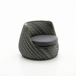 SOLARA Outdoor PE Rattan Lounge Chair Handwoven Design Aluminium Frame Waterproof Cushions for Patio Balcony Garden