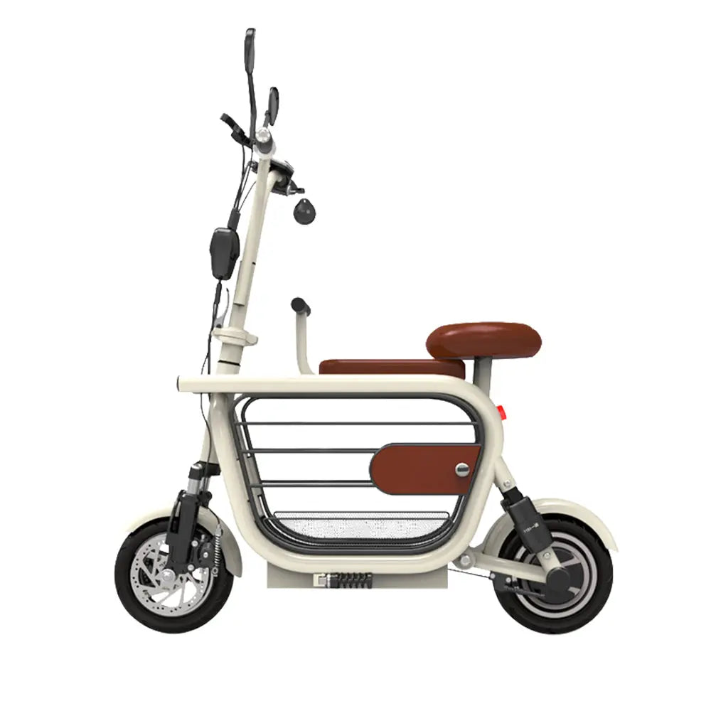 GLIDER DD1 USB 500W 13Ah Scooter Large Baby Foldable Storage Electric 11-inch W/ Capacity 48V Charger Seat
