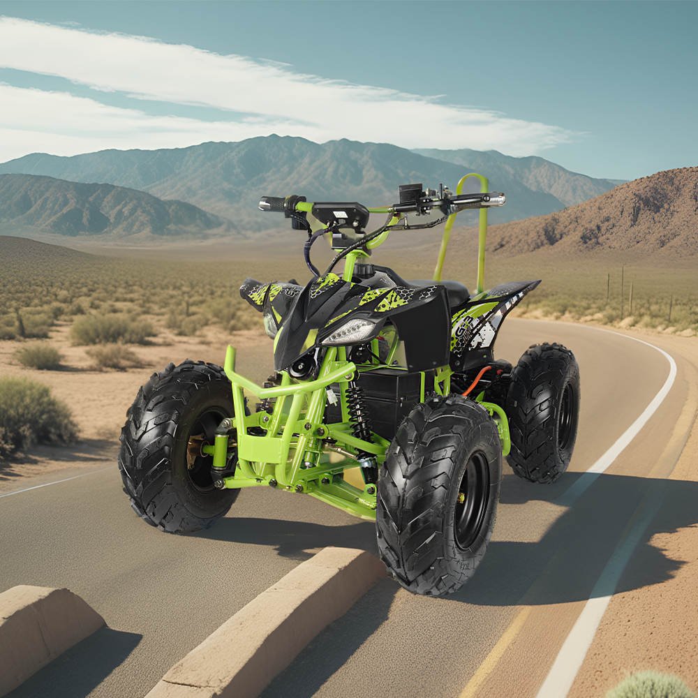 MOVO HE-K5B 36V 12Ah 500W Lithium Battery Quad Bike- Green