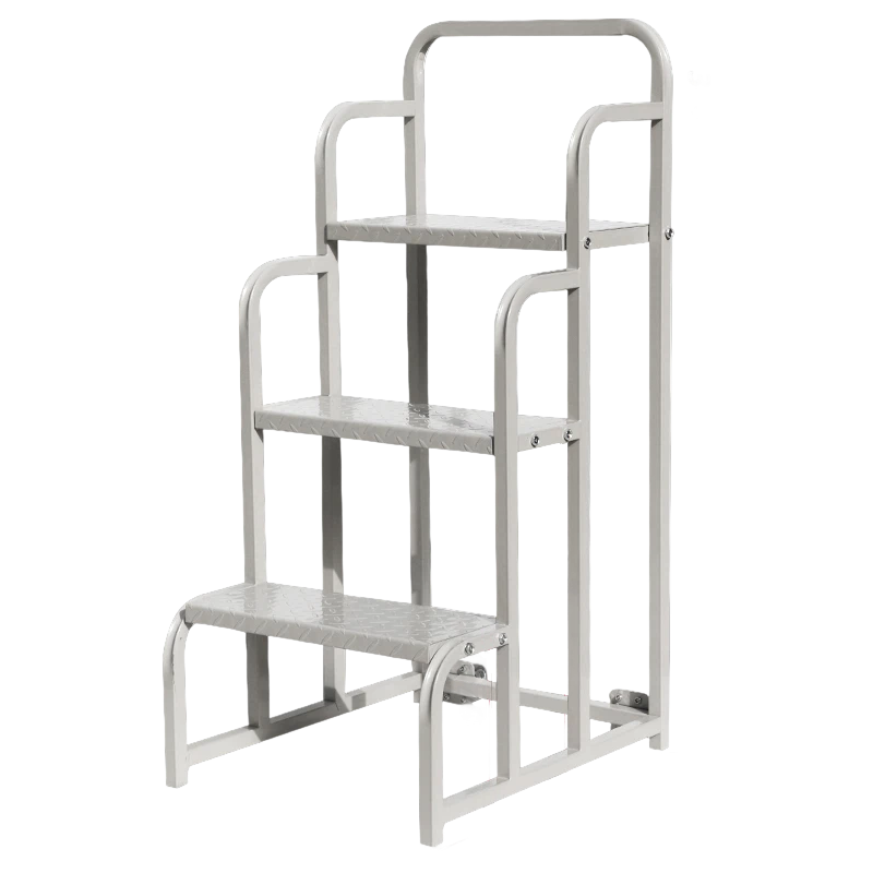 GROVIA 80cm Height Ladder 3-step Platform Warehouse Staircase
