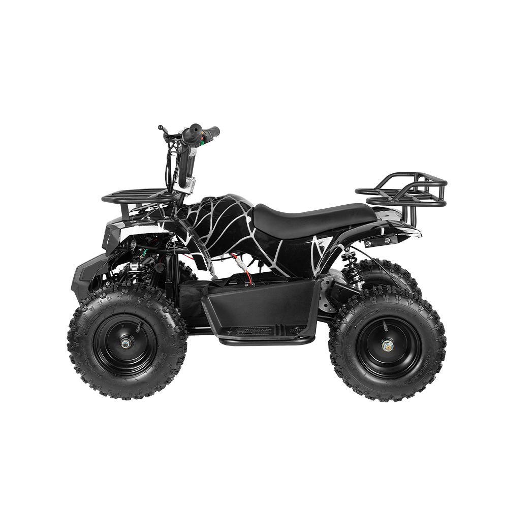 MOVO HE-K2 12Ah Bike- 36V Lithium 500W Quad Battery Black