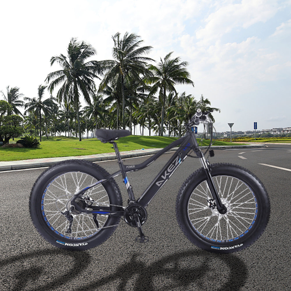 VOLTUS Cruiser eBike Motorized Bike Bicycle Beach Electric Snow 26-inch Battery