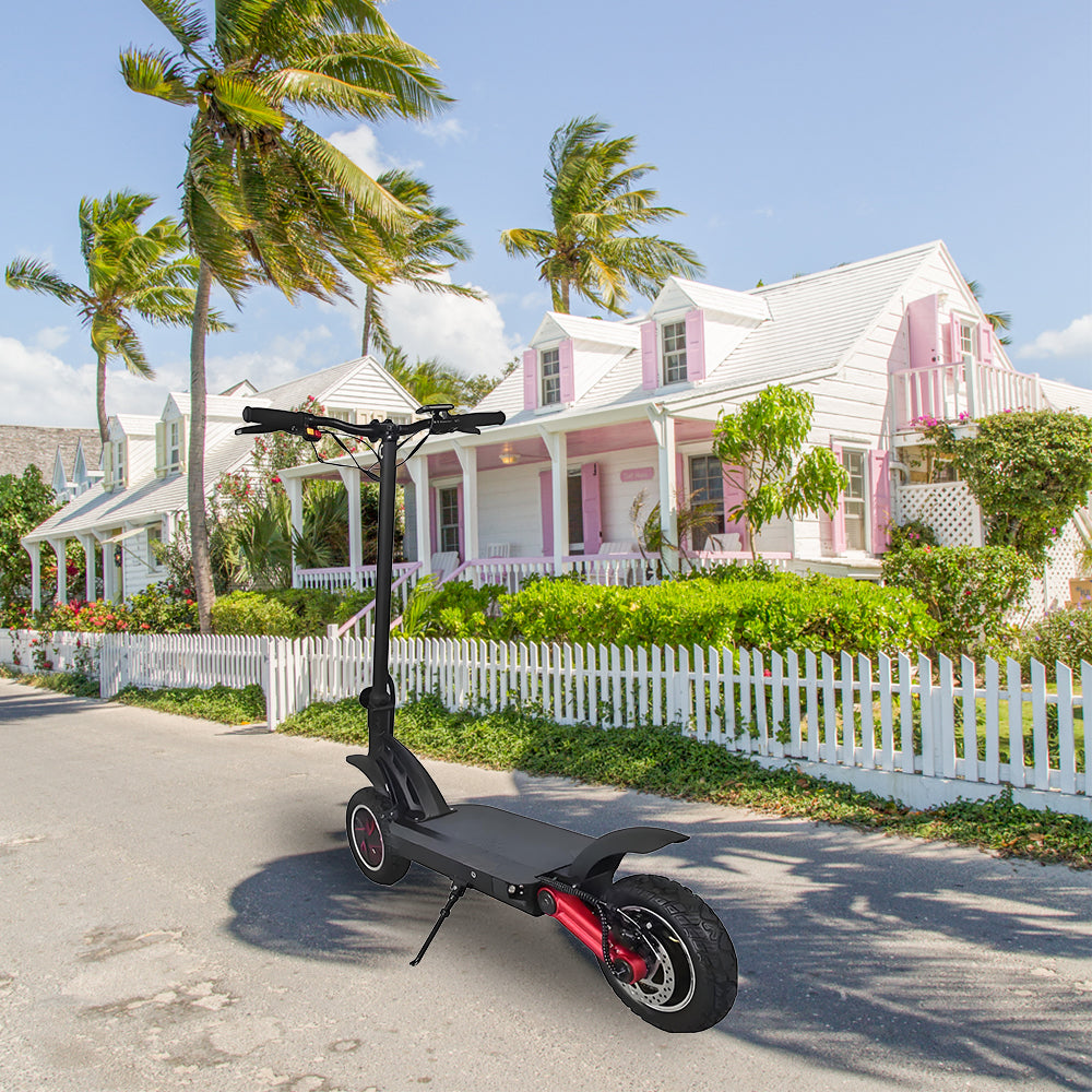 GLIDER LX-S12 1600W Motors Dual 48V Electric Scooter-Black