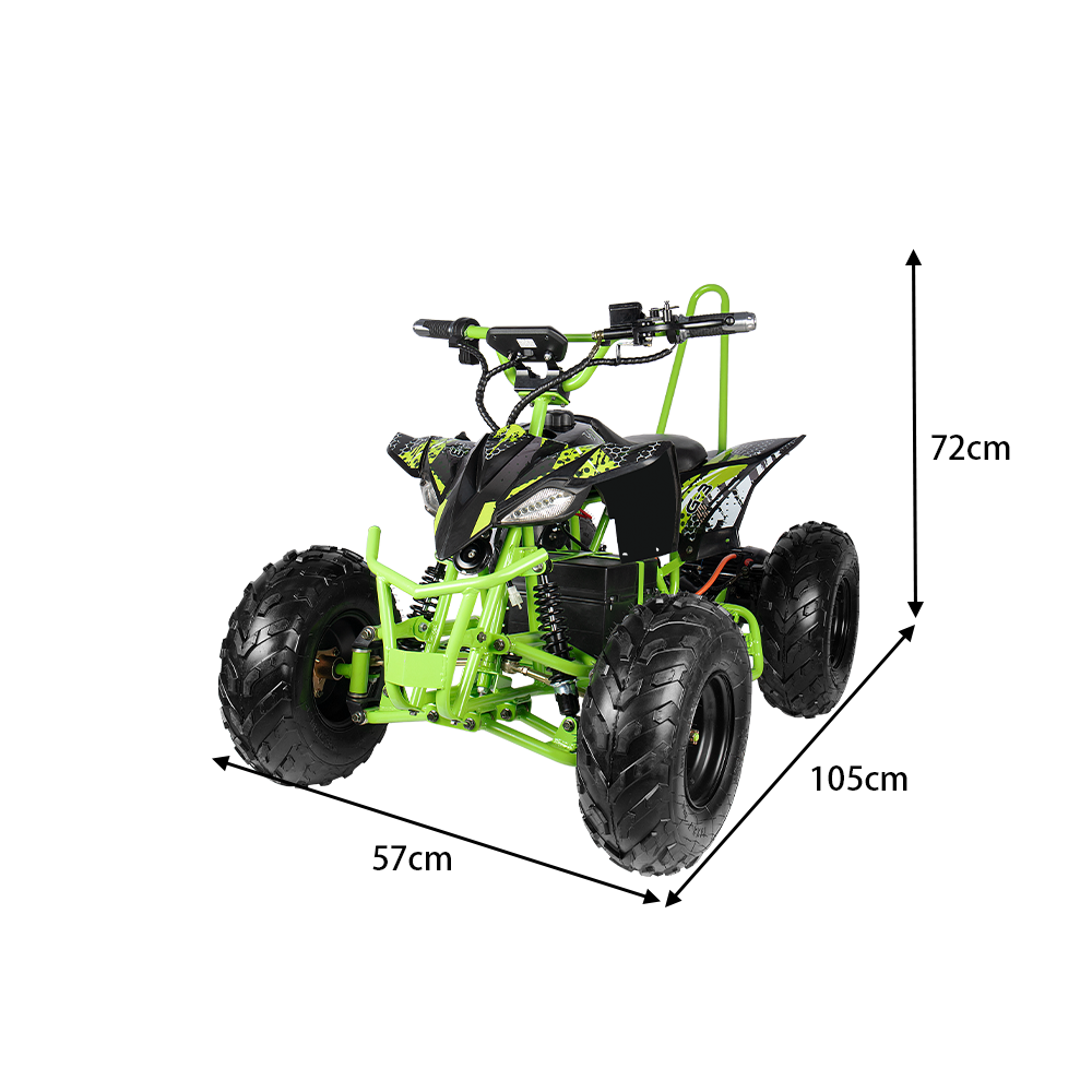 MOVO HE-K5B 36V 12Ah 500W Lithium Battery Quad Bike- Green