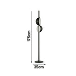 LIVARA XS-4 Floor Lamp Soft Ambient Lighting Iron Frame Stable Base for Modern Home Decor
