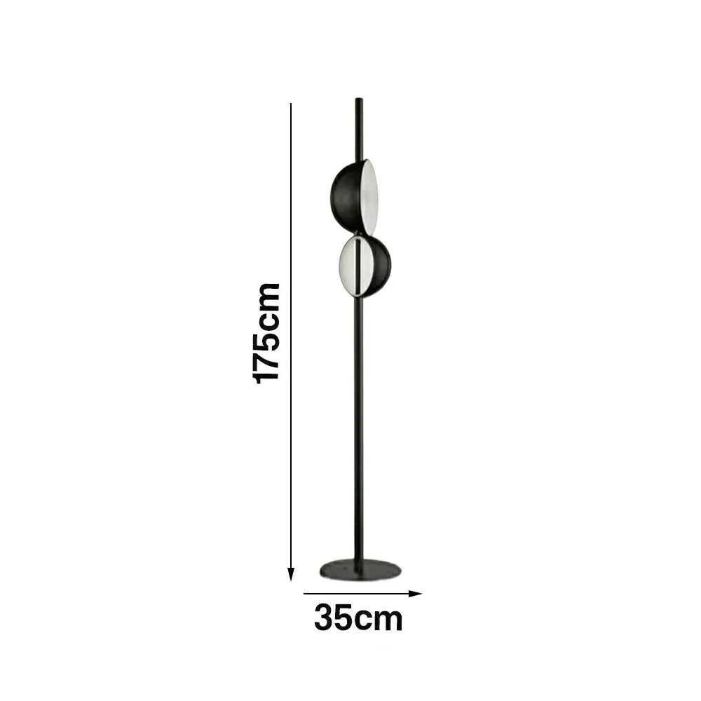 LIVARA XS-4 Floor Lamp Soft Ambient Lighting Iron Frame Stable Base for Modern Home Decor