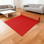 FITPRO Thick Anti 60/100/120cm Absorbent Floor Surface Mat Slip Sound-Reducing Backing Natural Waterproof Rubber Red