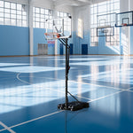 DUNK MASTER Basketball System Portable Ring Stand ACE1401 Basketball Hoop Ironman