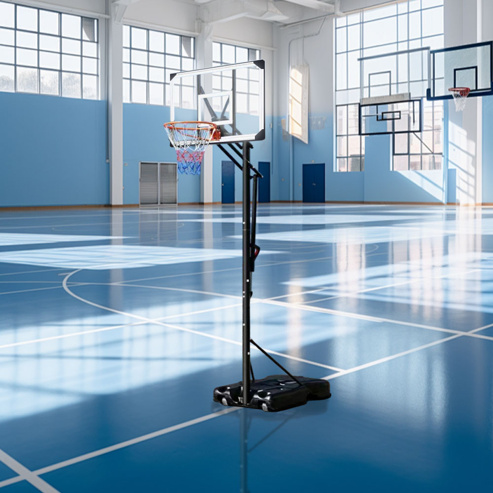DUNK MASTER Basketball System Portable Ring Stand ACE1401 Basketball Hoop Ironman
