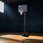 DUNK MASTER Portable ACE1402 Hoop System Basketball Ring Basketball Stand Ironman