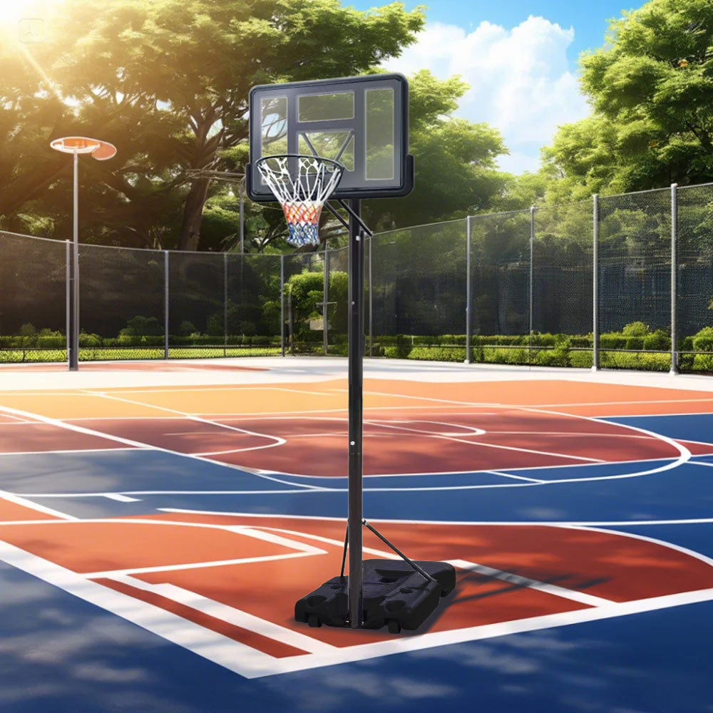 DUNK MASTER Portable ACE1402 Hoop System Basketball Ring Basketball Stand Ironman