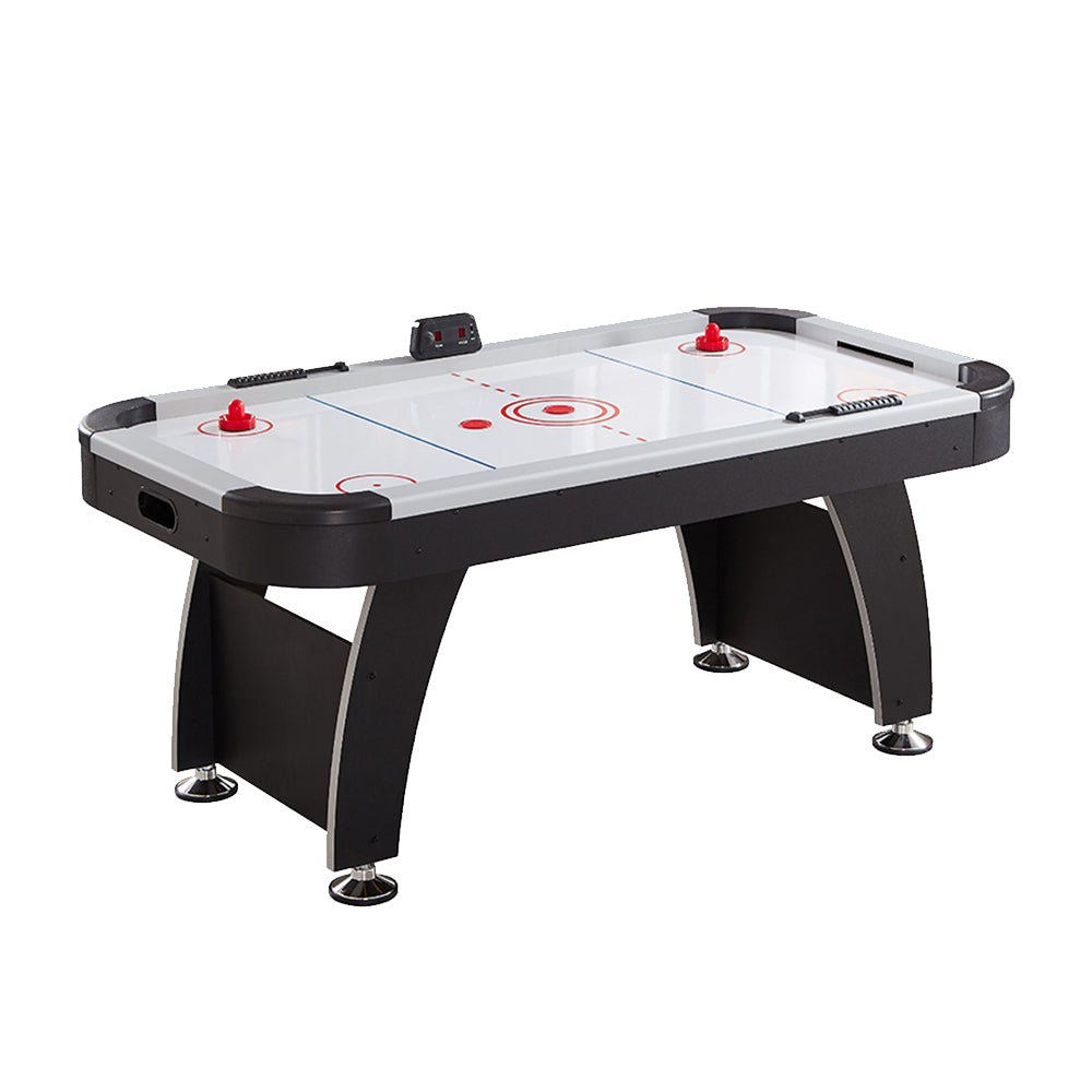AIRMAX GT-6FT - System Scoring LED Electronic Table Air Hockey Black