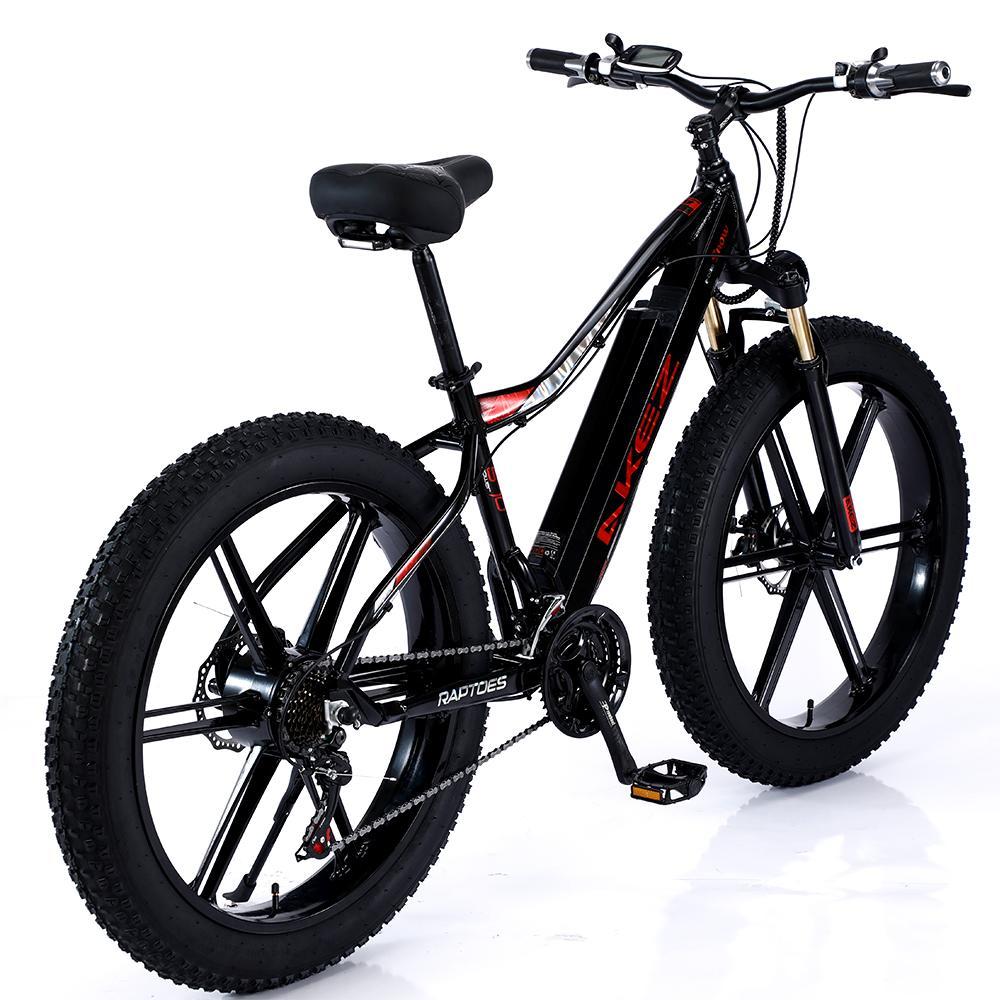 VOLTUS 750W 26-inches Electric Bicycle 48V Motorized eBike ML1P Beach Bike Snow Battery