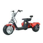 AKEZ Harley Electric Scooter 60V 1500W/2000W Brushless Motor, Dual Removable Lithium Battery, 12-inch Vacuum Tyres, Digital LCD Dashboard Cruise at 25km/h Unlock More Power (Details Inside)*