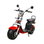 AKEZ Harley Electric Scooter 60V 1500W/2000W Brushless Motor, Dual Removable Lithium Battery, Waterproof Base Design Cruise at 25km/h Unlock More Power (Details Inside)*