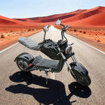 AKEZ Harley Harley Electric Bike 60V 1500W/2000W Brushless Motor, Lithium Battery, Dual Suspension, 10-inch Tyres Cruise at 25km/h Unlock More Power (Details Inside)*