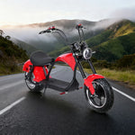 AKEZ Harley Harley Electric Bike 60V 1500/2000W Brushless Motor, Removable Lithium Battery, Dual Suspension, 12-inch Tyres Cruise at 25km/h Unlock More Power (Details Inside)*