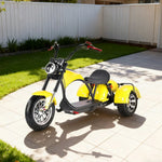 AKEZ Harley Harley Electric Bike 60V 2000W Brushless Motor, Removable Lithium Battery, 12-inch Tyres, Dual Suspension Cruise at 25km/h Unlock More Power (Details Inside)*