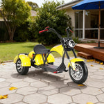 AKEZ Harley Harley Electric Bike 60V 2000W Brushless Motor, Removable Lithium Battery, 12-inch Tyres, Dual Suspension Cruise at 25km/h Unlock More Power (Details Inside)*