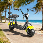 AKEZ Harley Electric Bike 48V 800W Brushless Motor, Removable Lithium Battery, 6-inch Tyres, Rear Suspension Cruise at 25km/h - Unlock More Power (Details Inside)*