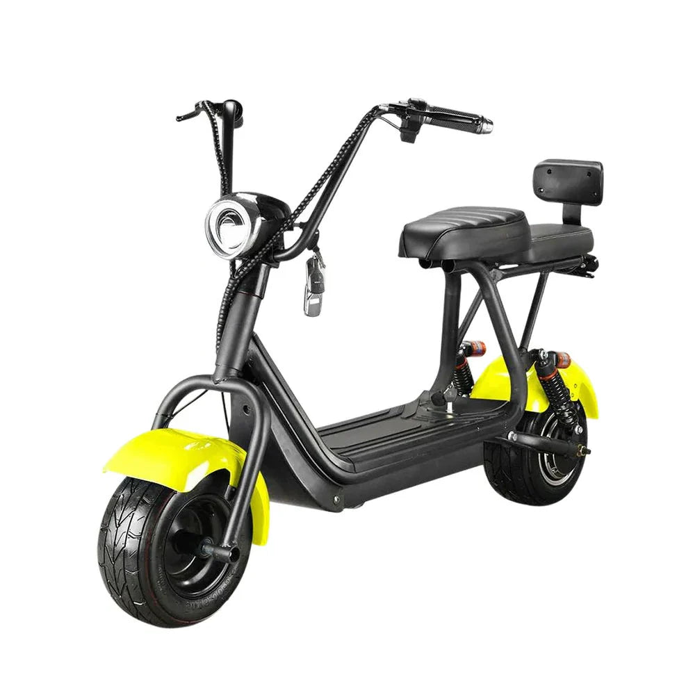 AKEZ Harley Electric Bike 48V 800W Brushless Motor, Removable Lithium Battery, 6-inch Tyres, Rear Suspension Cruise at 25km/h - Unlock More Power (Details Inside)*