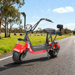 AKEZ Harley Electric Bike 48V 800W Brushless Motor, Removable Lithium Battery, 6-inch Tyres, Dual Suspension Cruise at 25km/h - Unlock More Power (Details Inside)*