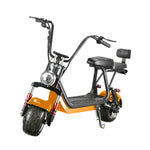 AKEZ Harley Electric Bike 48V 800W, Removable Lithium Battery, Dual Suspension, LED Lights, 6-inch Tyres Cruise at 25km/h - Unlock More Power (Details Inside)*