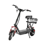 AKEZ Harley Electric Bike 48V 800W Brushless Motor, Removable Lithium Battery, 6-inch Tyres, Aluminium Suspension Single-Bar Foldable Handlebar Cruise at 25km/h - Unlock More Power (Details Inside)*