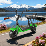 AKEZ Harley Electric Bike 60V 1500/2000W Brushless Motor, Removable Lithium Battery, 8-inch Vacuum Tyres Waterproof Base Design Cruise at 25km/h Unlock More Power (Details Inside)*