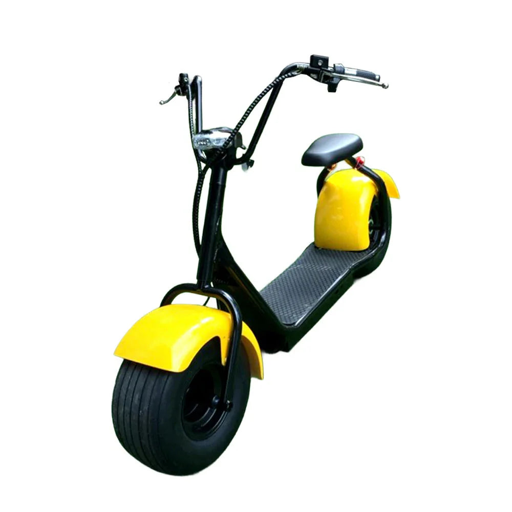 AKEZ Harley Electric Bike 1500W/2000W Brushless Motor, Lead-acid Battery, 8-inch Vacuum Tyres, Hydraulic Brake, LED Headlight Cruise at 25km/h Unlock More Power (Details Inside)*