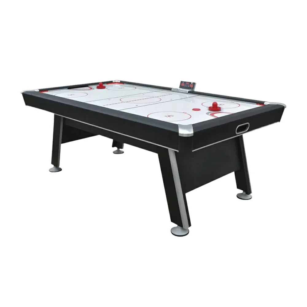 GAMEON 7FT Air Hockey Table  Build with Digital Scoring Display Smooth Air-Flow Playfield Home Entertainment Style