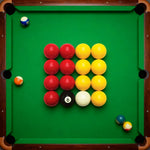 Professional Luster with Pack Ball Billiard Resin Precision Set, Boxed 2-inch Balls Casino Finish