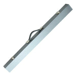 ARIX - Handle Carry and Clasps Metal Lining, Padded Soft with Shell Hard 32-inch, Case Cue 2-Piece Silver