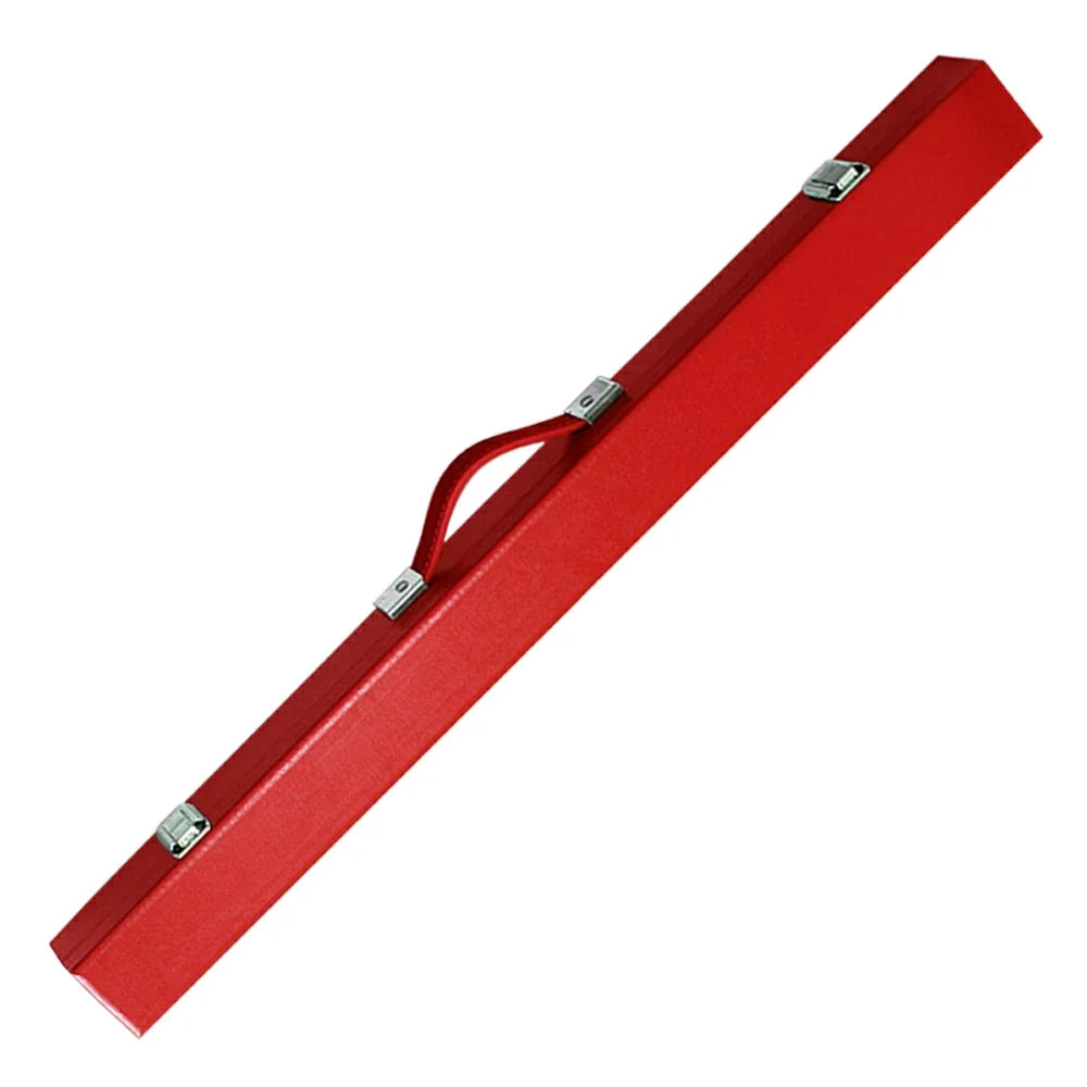 ARIX - Handle Carry and Clasps Metal Lining, Padded Soft with Shell Hard 32-inch, Case Cue 2-Piece Red