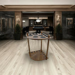 ARIX - Design Holder Dual-Level Stable and Finish Smooth with Stand Floor Wooden 8-Cue Rack, Cue Corner OAK Tone Wood Oak