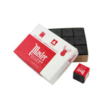 ARIX - Grip Consistent & Texture Premium Chalk, Cue Billiard 12-Pack Master Black