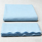 ARIX 7/8/9FT Billiard Table Cloth - High-Density Wool Blend for Smooth & Accurate Play, Anti-Pilling Durable Fabric - Baby Blue