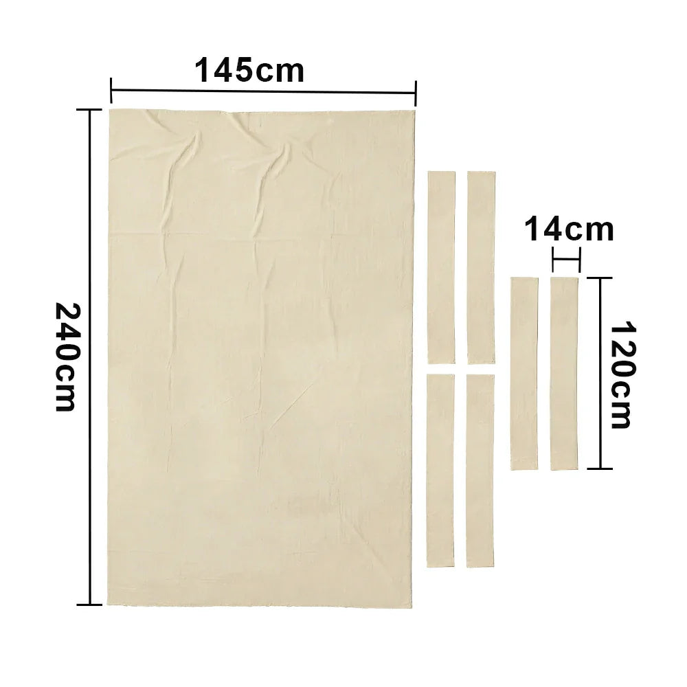 ARIX 7/8/9FT Billiard Table Cloth - High-Density Wool Blend for Smooth & Accurate Play, Anti-Pilling Durable Fabric - Beige