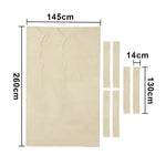 ARIX 7/8/9FT Billiard Table Cloth - High-Density Wool Blend for Smooth & Accurate Play, Anti-Pilling Durable Fabric - Beige