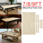 ARIX 7/8/9FT Billiard Table Cloth - High-Density Wool Blend for Smooth & Accurate Play, Anti-Pilling Durable Fabric - Beige