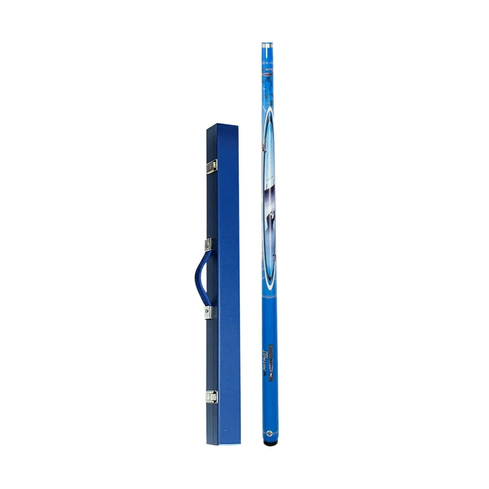 ARIX - Interior Padded & Latches Secure - Case Rigid 32-inch & Cue Composite 57-inch Case, Hard C44 with Cue 2-Piece Blue