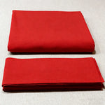 ARIX 7/8/9FT Billiard Table Cloth - High-Density Wool Blend for Smooth & Accurate Play, Anti-Pilling Durable Fabric - Bright Red