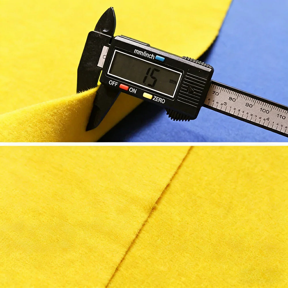 ARIX 7/8/9FT Billiard Table Cloth - High-Density Wool Blend for Smooth & Accurate Play, Anti-Pilling Durable Fabric - Bright Yellow