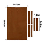 ARIX 7/8/9FT Billiard Table Cloth - High-Density Wool Blend for Smooth & Accurate Play, Anti-Pilling Durable Fabric - Coffee Brown