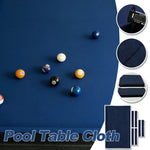 ARIX 7/8/9FT Billiard Table Cloth - High-Density Wool Blend for Smooth & Accurate Play, Anti-Pilling Durable Fabric - Deep Navy Blue