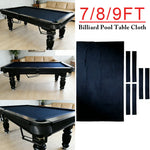 ARIX 7/8/9FT Billiard Table Cloth - High-Density Wool Blend for Smooth & Accurate Play, Anti-Pilling Durable Fabric - Deep Navy