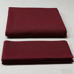 ARIX 7/8/9FT Billiard Table Cloth - High-Density Wool Blend for Smooth & Accurate Play, Anti-Pilling Durable Fabric - Deep Burgundy