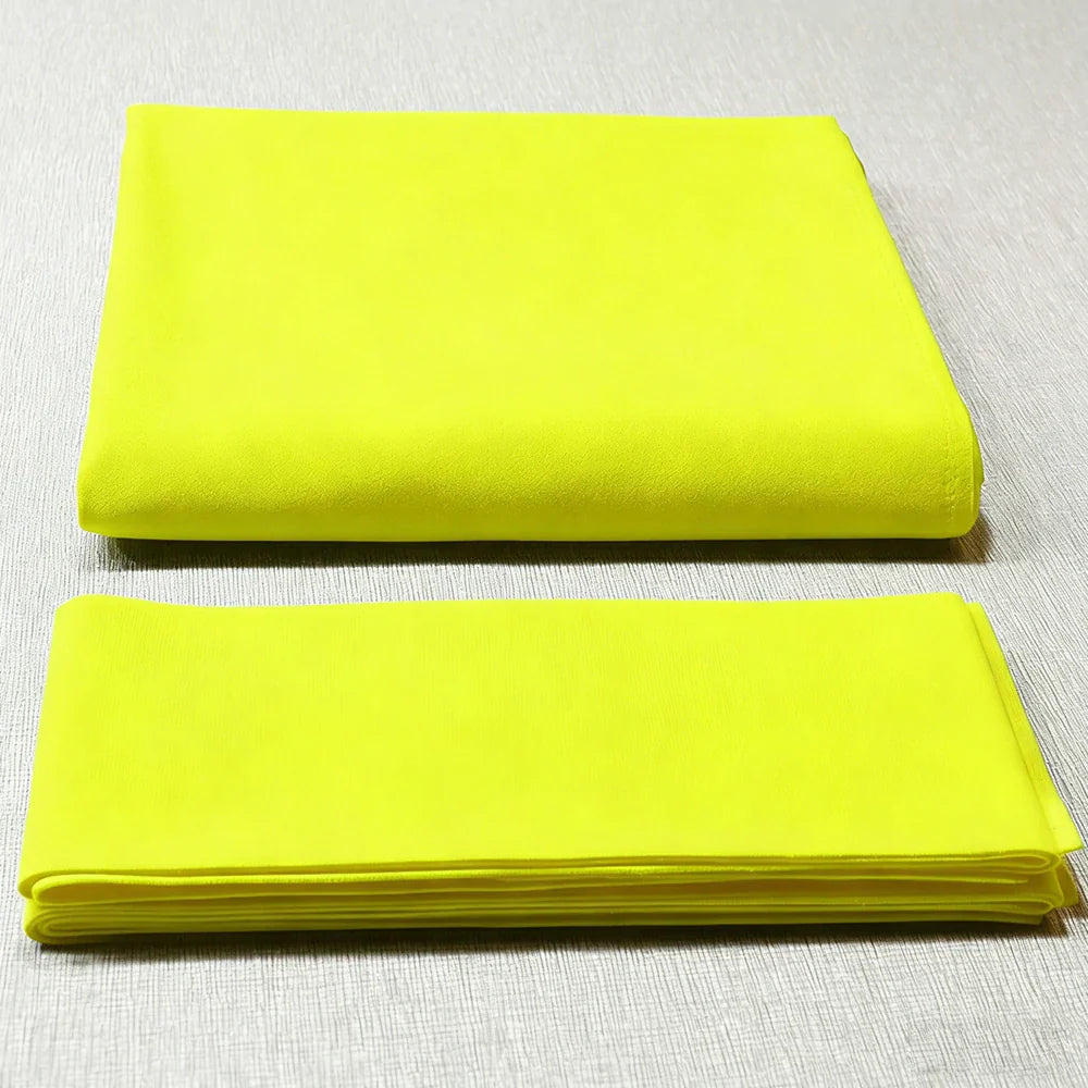 ARIX 7/8/9FT Billiard Table Cloth - High-Density Wool Blend for Smooth & Accurate Play, Anti-Pilling Durable Fabric - Electric Yellow