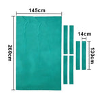 ARIX 7/8/9FT Billiard Table Cloth - High-Density Wool Blend for Smooth & Accurate Play, Anti-Pilling Durable Fabric - Fresh Mint